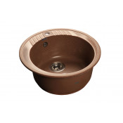 Мойка кухонная GranFest Rondo GF-R520 терракот