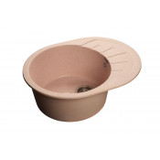 Мойка кухонная GranFest Rondo GF-R580L розовый