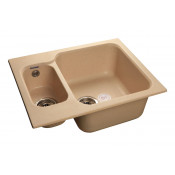 Мойка кухонная GranFest Standart GF-S615K бежевый