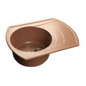 Мойка кухонная GranFest Rondo GF-R650L терракот