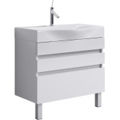 Тумба под раковину Aqwella Бергамо Ber.01.08/n/W белый