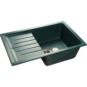 Кухонная мойка GranFest Practik GF-P760L 76х50 см, зеленый
