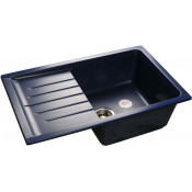 Кухонная мойка GranFest Practik GF-P760L 76х50 см, синий