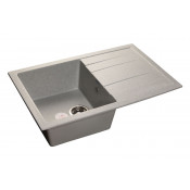 Кухонная мойка GranFest Quadro GF-Q780L 78х50 см, серый