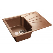 Мойка кухонная GranFest Standart GF-S680L 68x50 см, терракот