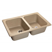 Кухонная мойка GranFest Standart GF-S780K 78х51 см, песочный