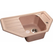 Мойка кухонная GranFest Corner GF-C800E светло-розовый