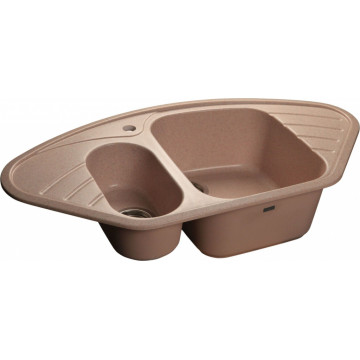 Мойка кухонная GranFest Corner GF-C960E светло-розовый