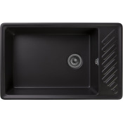 Мойка кухонная GranFest Quarz GF-ZL-51 черный