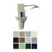 Дозатор Квадрат с колбой GranFest 004 розовый