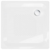 Поддон стальной BLB Universal Square 80x80x6,5 квадрат, с покрытием антислип