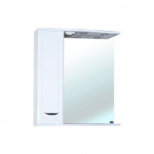 Зеркало-шкаф с подсветкой Bellezza Классик 65 белое левое