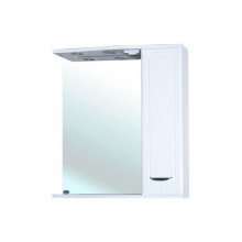 Зеркало-шкаф с подсветкой Bellezza Классик 65 белое правое