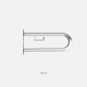 Kranik поручень фиксированный с бумагодержателем U32-32-600-200