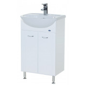Тумба напольная c раковиной Bellezza Уют 45 белая