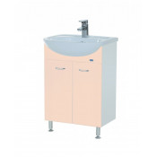 Тумба напольная c раковиной Bellezza Уют 55 бежевая