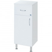 Тумба напольная Bellezza 30 левая белая