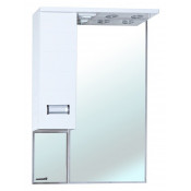Зеркало-шкаф Bellezza Сиена 70 с подсветкой левое белое