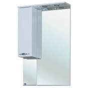 Зеркало-шкаф Bellezza Стелла 65 с подсветкой левое белое