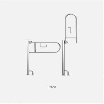Поручень откидной напольный U22-32-1000-950