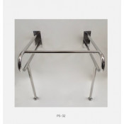 Kranik поручень вокруг раковины на стойках с U-образными дугами Р5-38-900