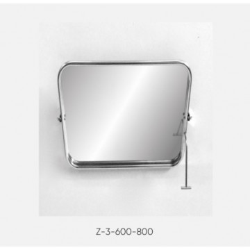 Kranik Зеркало для инвалидов поворотное антивандальное (полотно из нерж. стали) Z-3-600-800