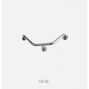 Kranik поручень универсальный с 3-мя креплениями к стене С3-38-400-400-400