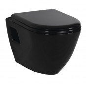 Унитаз подвесной Creavit TP325-00SI00E-0000 с биде черный