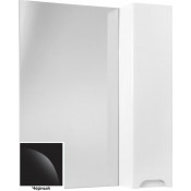 Зеркало-шкаф Bellezza Андрэа 65 черное правое