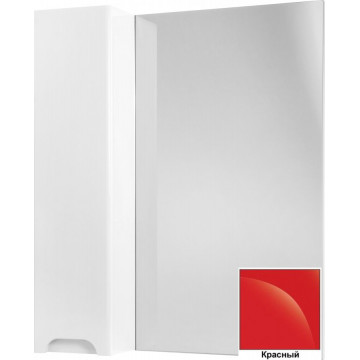 Зеркало-шкаф Bellezza Андрэа 65 красное левое