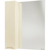 Зеркало-шкаф Bellezza Андрэа 65 бежевое левое