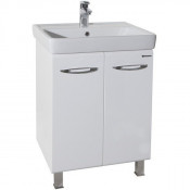 Тумба напольная Bellezza Джела 70 с раковиной Santek белая