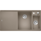 Кухонная мойка Blanco Axia III 6 S доска стекло чаша справа, серый бежевый