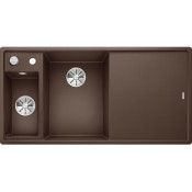 Кухонная мойка Blanco Axia III 6 S доска ясень чаша слева, кофе