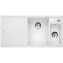 Кухонная мойка Blanco Axia III 6 S доска ясень чаша справа, белый