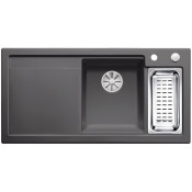 Кухонная мойка Blanco Axon II 6 S Ceramic PuraPlus, базальт чаша справа