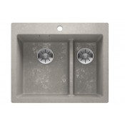 Кухонная мойка Blanco Pleon 6 Split, бетон