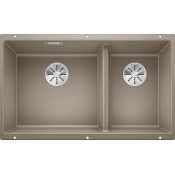 Кухонная мойка Blanco Subline 430/270-U, серый бежевый