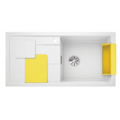 Кухонная мойка Blanco Sity XL 6 S, белый-лимон