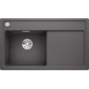 Кухонная мойка Blanco Zenar 45 S-F чаша слева, темная скала