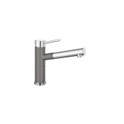 Смеситель Blanco Alta-S Compact Silgranit, темная скала