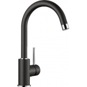 Смеситель Blanco Mida Silgranit, черный