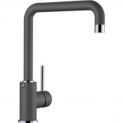 Смеситель Blanco Mili Silgranit, темная скала