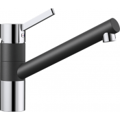 Смеситель Blanco Tivo Silgranit, антрацит