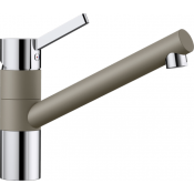 Смеситель Blanco Tivo Silgranit, серый бежевый