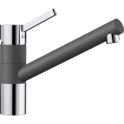 Смеситель Blanco Tivo Silgranit, темная скала