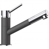 Смеситель Blanco Kano-S Silgranit, темная скала