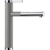 Смеситель Blanco Linee-S Silgranit, алюметаллик