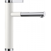 Смеситель Blanco Linee-S Silgranit, белый