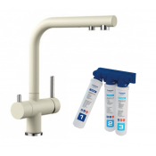 Смеситель Blanco Fontas II Silgranit с фильтром BWT-Барьер, жасмин